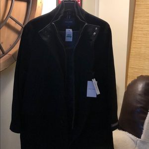 handsome coat COLE HANN Luxe wool blend cashmere